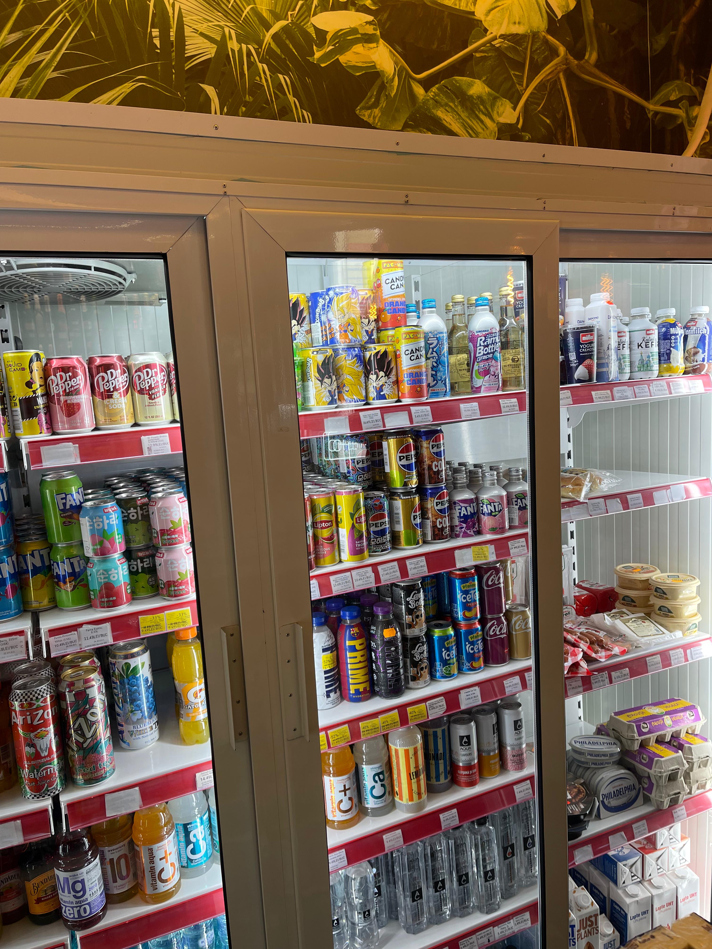 Băuturi energizante și sucuri